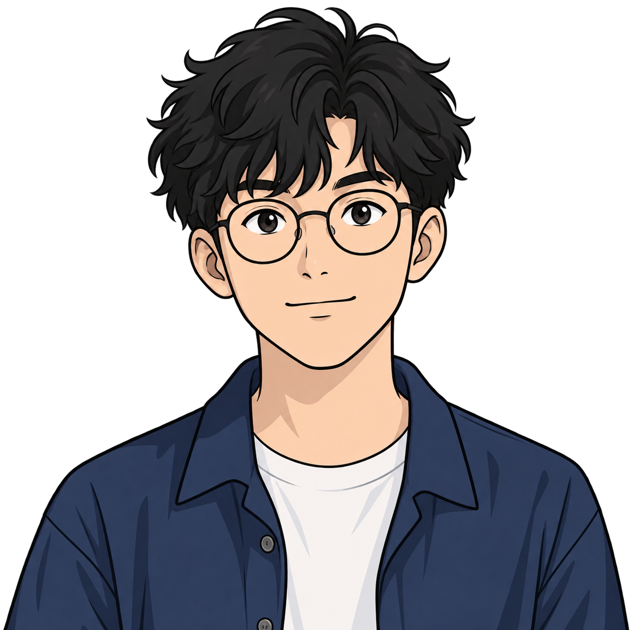 賴政宏的暫用插畫頭像