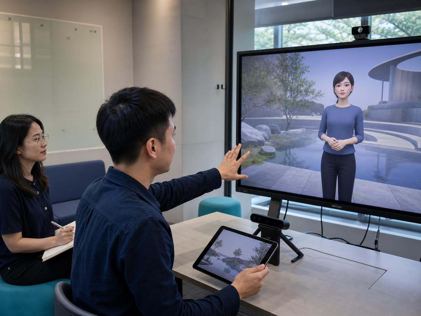 學生與研究人員評估生成式 AI 虛擬角色互動
